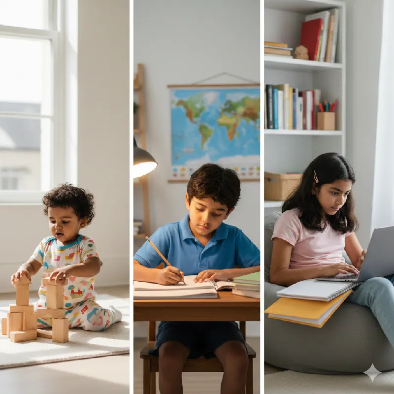 Age wise daily routine for children Different age wise daily routine for kids