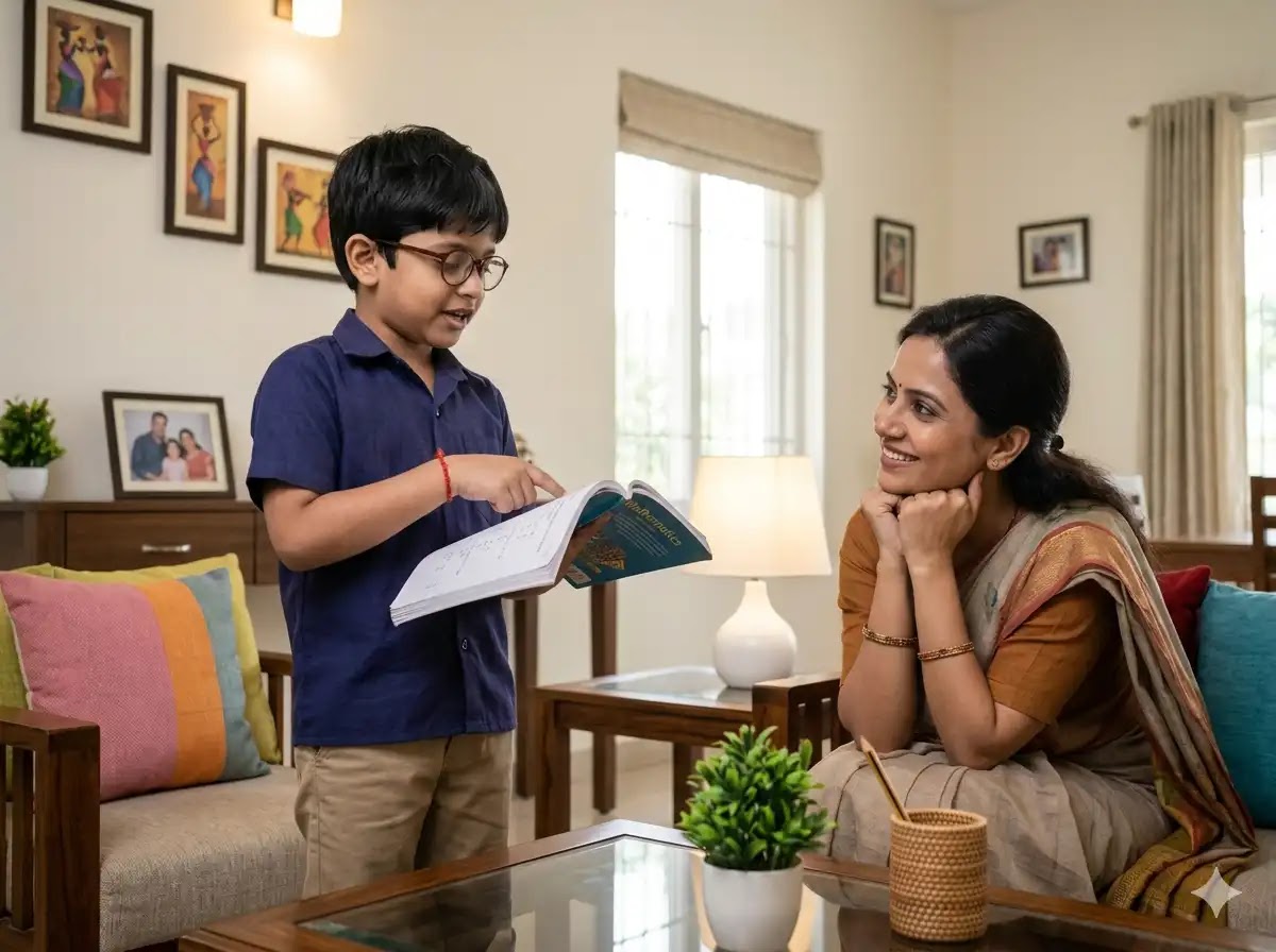 Active learning method for better understanding Child teaching parents to improve learning retention